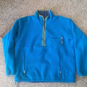 Patagonia Blue Fleece Gillisade Reversible jacket Vintage
